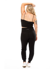 All Day Tank - Cropped - Black